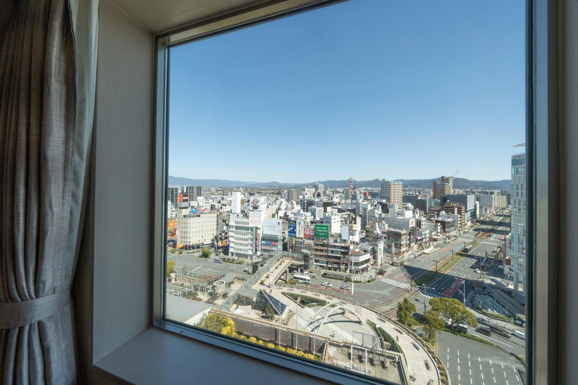 Hotel Associa Toyohashi Exterior photo View from a window